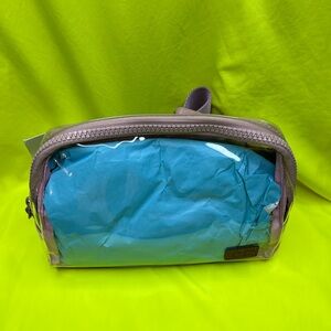 NWT Rose Pink and Transparent Belt Bag